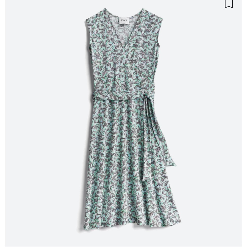 Leota Finnely Fax Wrap Knit Dress